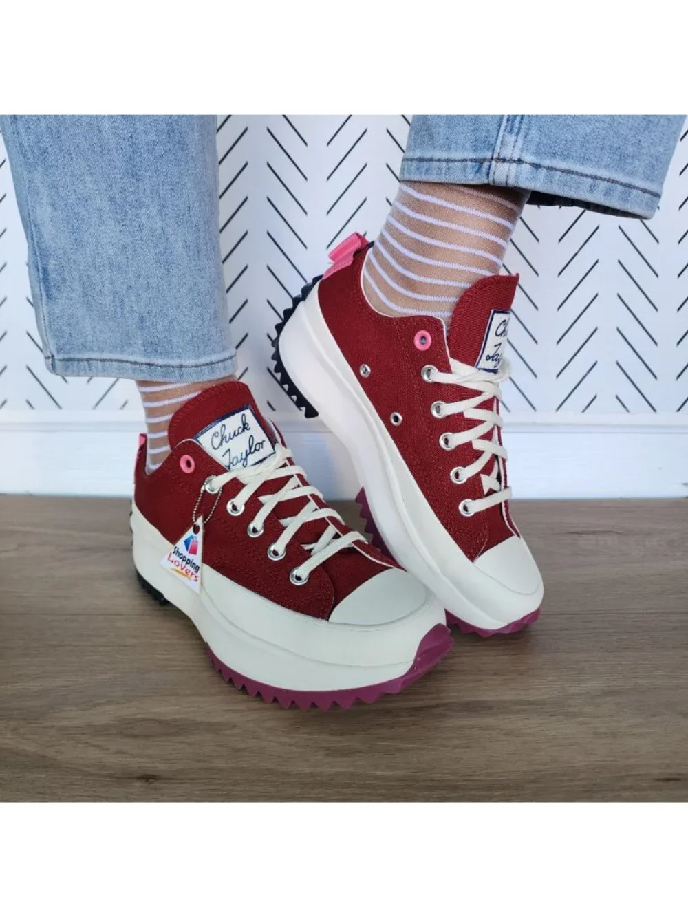 ❤️Converse Run Star Hike Ox Low Platform Sz 7 Women's Shoes Sneakers New A14272C - Picture 5 of 11